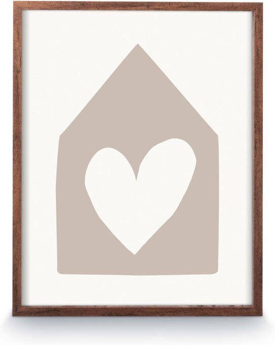 Vtwonen Photo frame Hanging photo frame Brown Wood 41x51x2.5cm