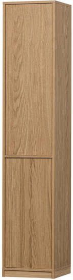 Vtwonen | Modulair Bovenkast 40cm Eiken Naturel Mat | Woonkamer meubels | BergkastKast