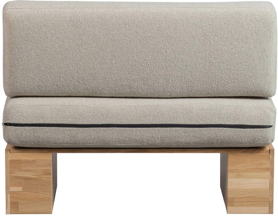 Vtwonen | Eat Up Muurbankje Inclusief Kussens Beige Eiken | Woonaccessoires | Woonaccessoire - Foto 6