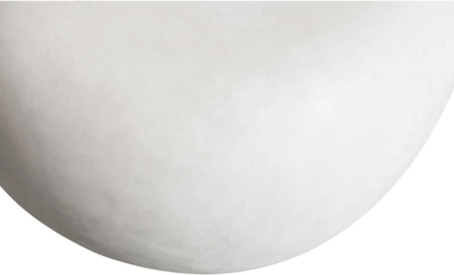 Vtwonen | Pebble Bijzettafel Betonlook Wit 35xØ50 | Woonkamertafels | Bijzettafel - Foto 2