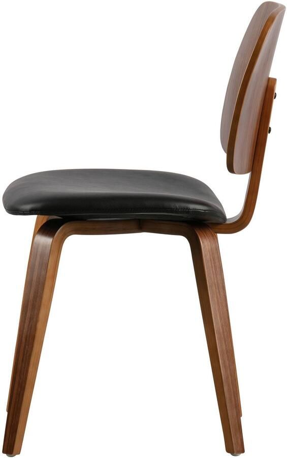 Vtwonen Classic Eetkamerstoel Zwart walnoot 81x48x50 - Foto 3