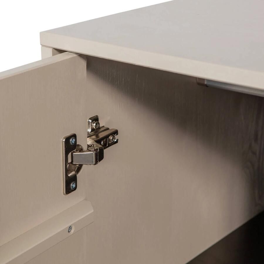 WOOOD Highboard Daily hoge commode Kast met push-to-open functie hoogte 110 cm breedte 50 cm - Foto 10