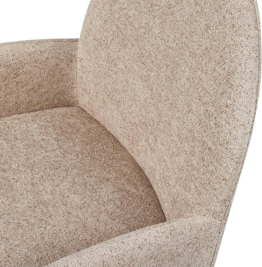 Vtwonen | Elegance eetkamerstoel met armleuning greige | Eetkamerstoelen | Armstoel - Foto 3