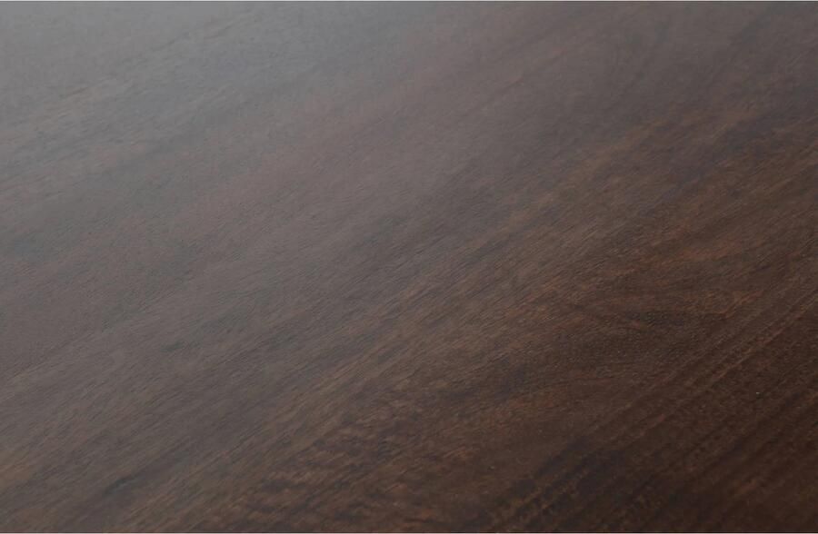 Vtwonen | Ellips Eetkamertafel Mango Hout Walnoot 90x240cm | Eettafels | Eettafel - Foto 6