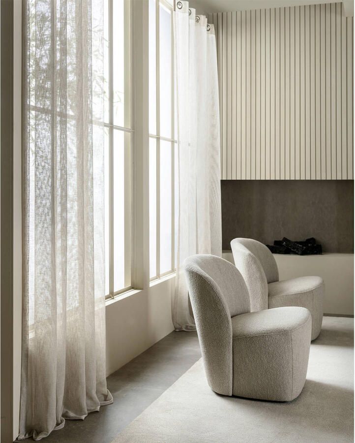 Vtwonen | Lofty Fauteuil naturel gemeleerd | Zitmeubels woonkamer | Fauteuil - Foto 6