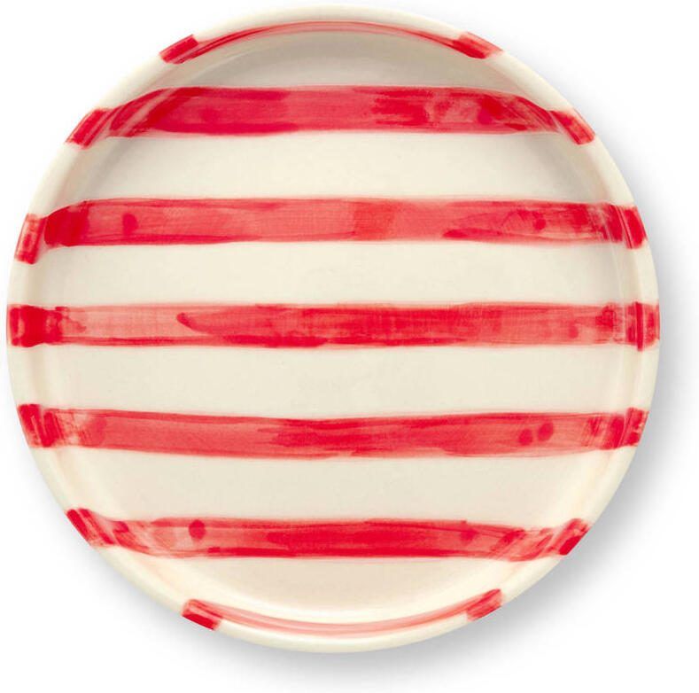 Vtwonen gebaksbord Stripes (Ø13 cm)