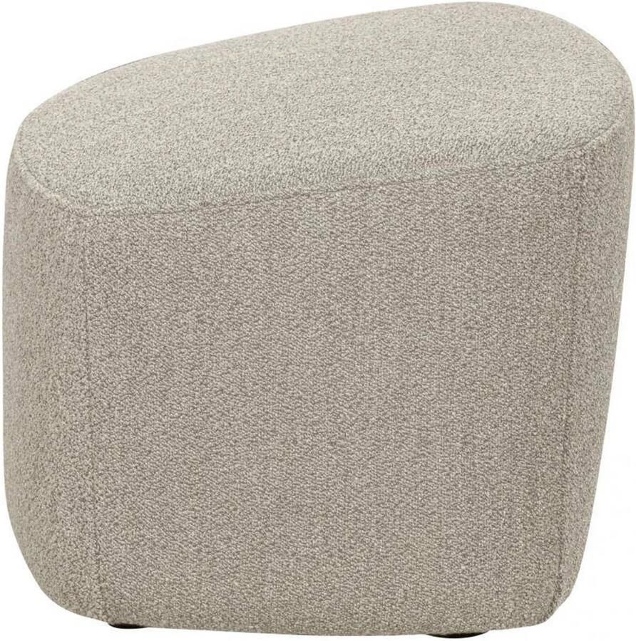 Vtwonen Lofty Hocker Bouclé Naturel 41x62x48