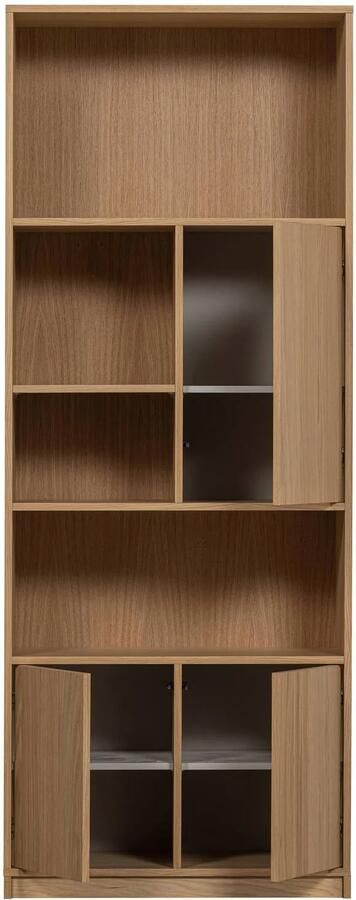 Vtwonen | Modulair Bovenkast 77cm Eiken Naturel Mat | Woonkamer meubels | BergkastKast - Foto 4