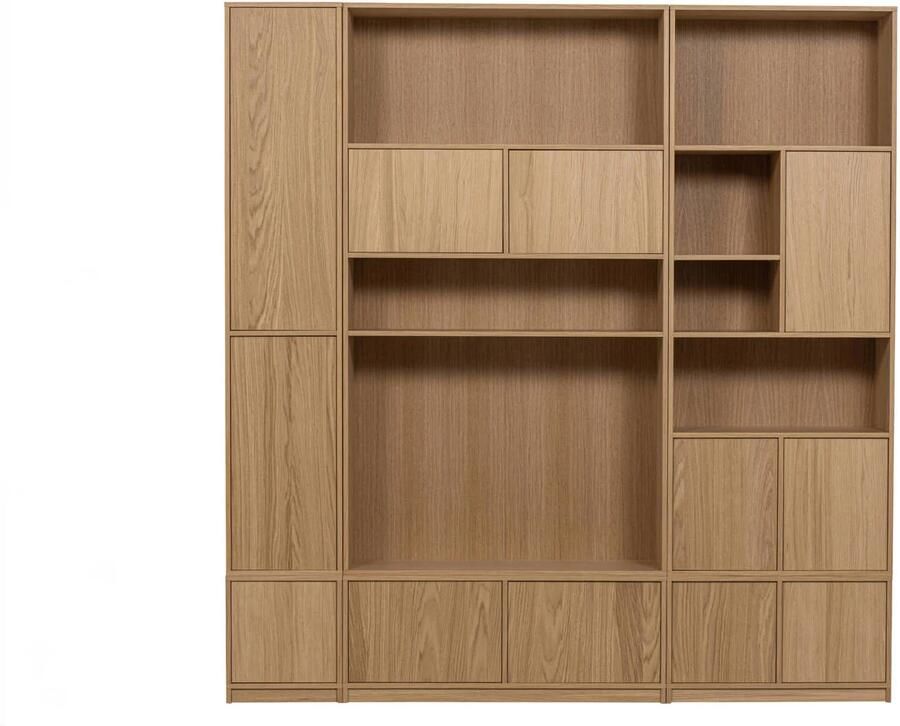 Vtwonen | Modulair Onderkast 40cm Eiken Naturel Mat | Woonkamer meubels | BergkastKast - Foto 4