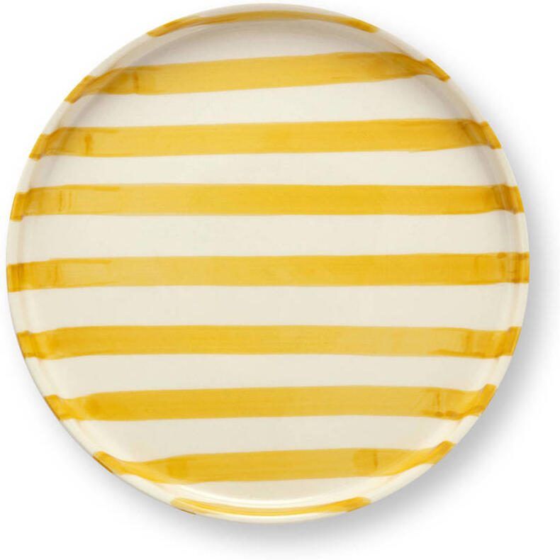 Vtwonen ontbijtbord Stripes (Ø20 cm)
