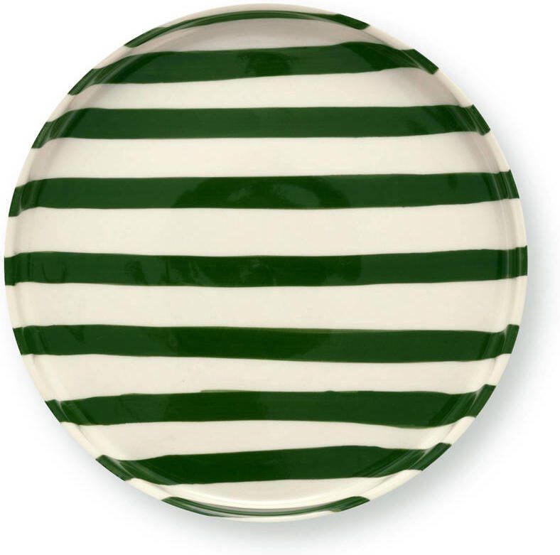 Vtwonen ontbijtbord Stripes (Ø20 cm)