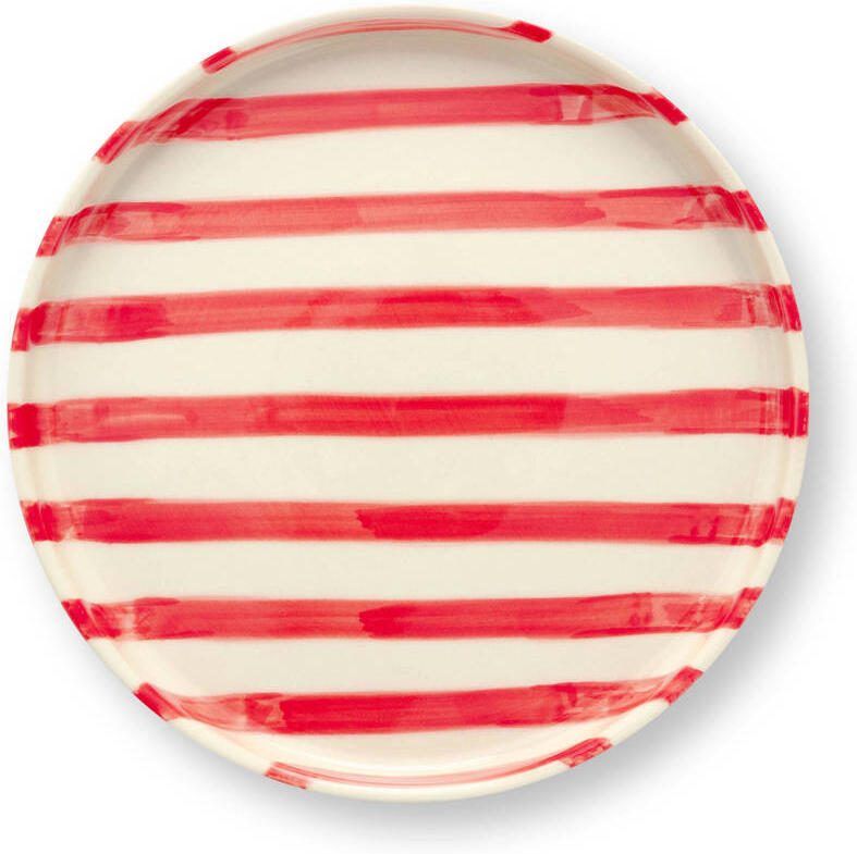 Vtwonen ontbijtbord Stripes (Ø20 cm)