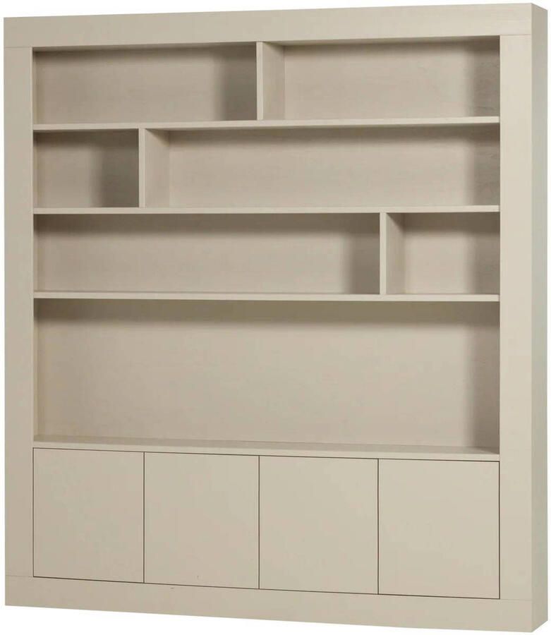 Vtwonen | Wallcover wandkast 210cm grenen dust | Woonkamer meubels | KastWandkast