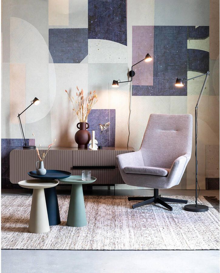 White Label Living | White Label Living | Bijzettafel Ringar Large Blue | Woonkamertafels | Bijzettafel | Woonkamertafels | Bijzettafel - Foto 2