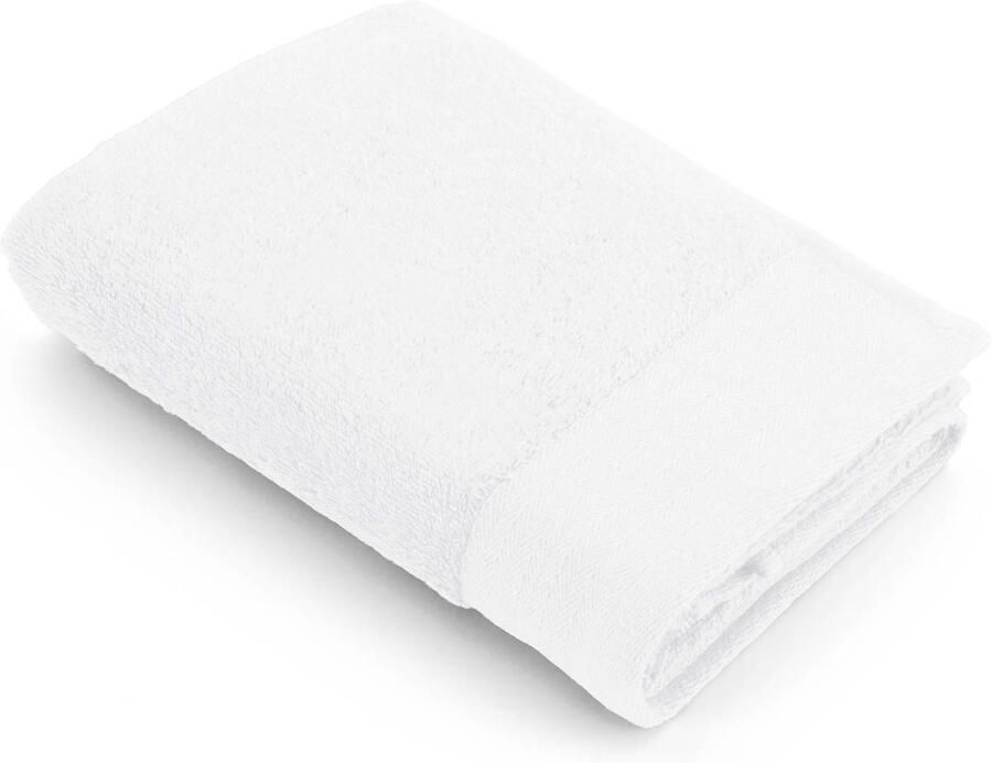 Walra baddoek soft cotton wit 50x100 cm