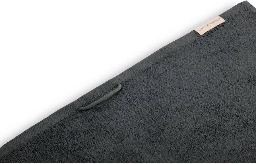 Walra Baddoek Soft Cotton 50x100 100% Katoen Antraciet - Foto 5