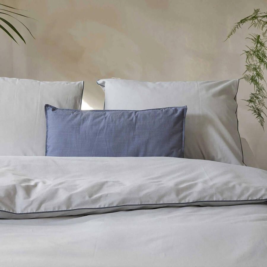 Walra Sweet Softly Dekbedovertrek Lits-jumeaux 240x200 220 cm Grijs - Foto 2