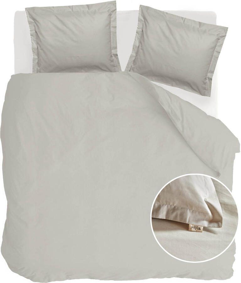 Walra Dekbedovertrek Forever Cotton 240x220 100% Percale Katoen Zand - Foto 2