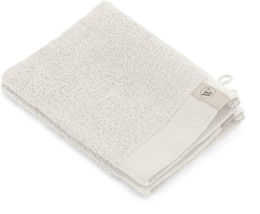 Seatzac Walra washand (set van 2) kiezelgrijs 16x21 cm Leen Bakker - Foto 3