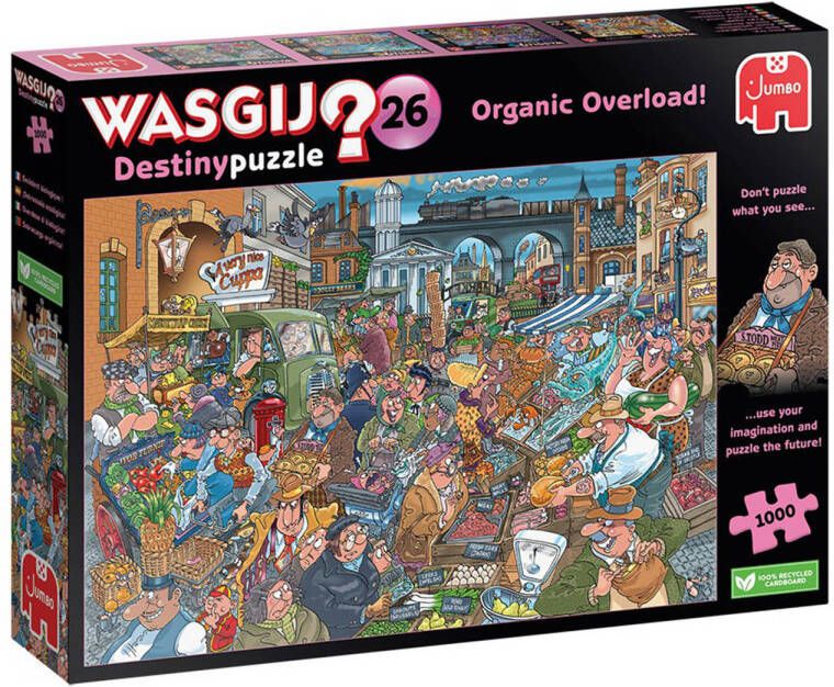 Wasgij destiny 26 barstensvol bio! legpuzzel 1000 stukjes