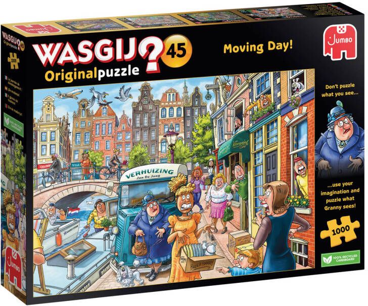 Wasgij Original 45 Verhuisdag! 1000 Stukjes puzzel Legpuzzel volwassenen