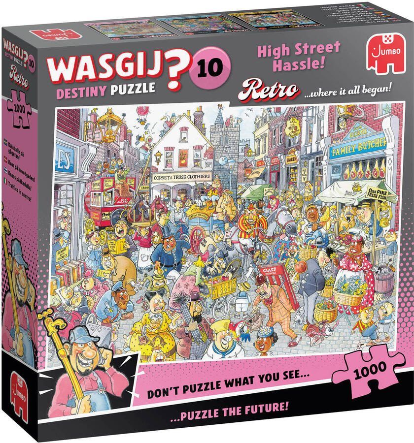 Wasgij Retro Destiny 10 Chaos in de winkelstraat! (1000)