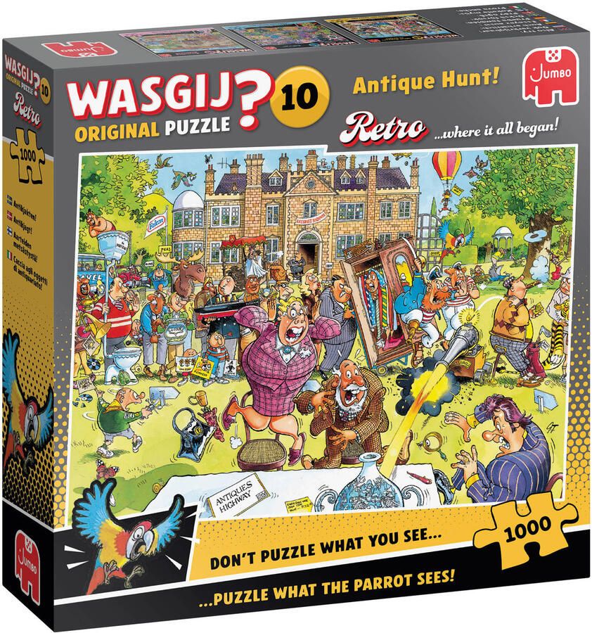 Wasgij Retro Original 10 Antiekjacht! (1000)