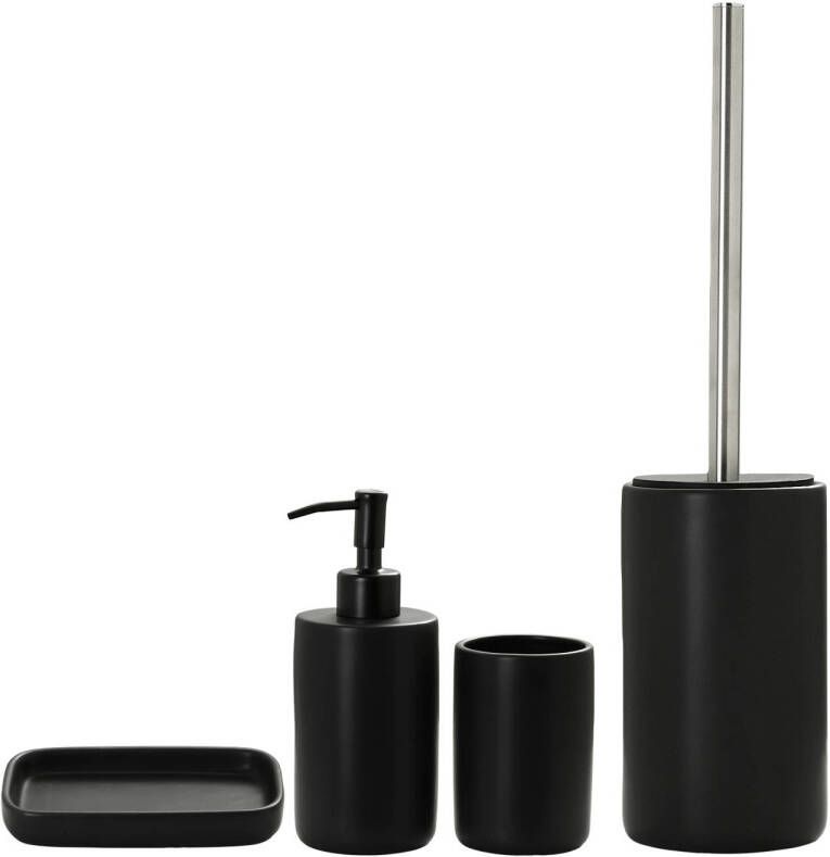 Wehkamp Home badkamer accessoire set Solid (set van 4)