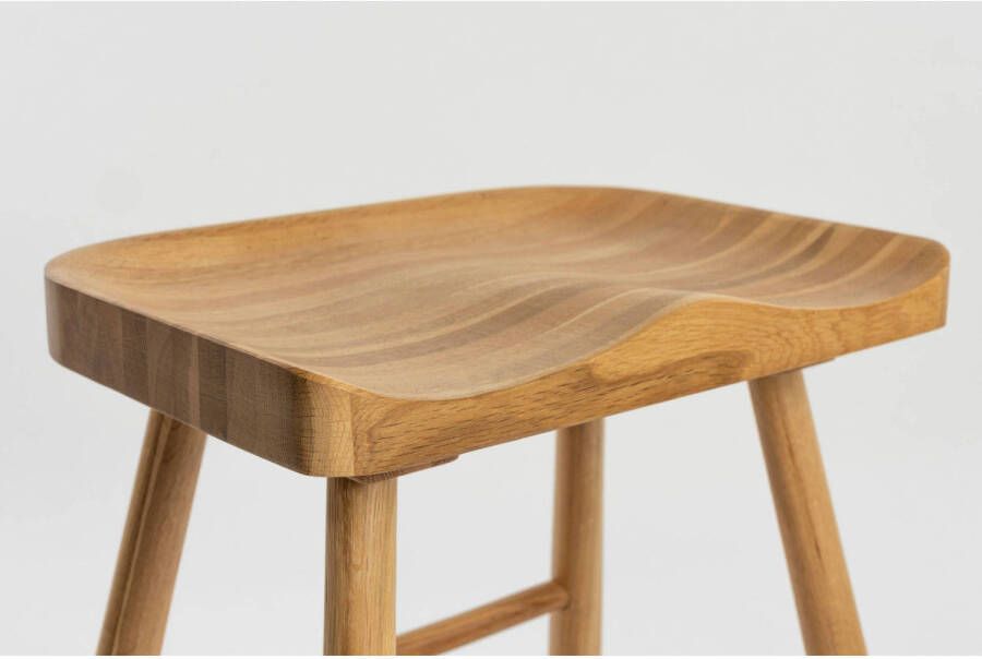 White Label Living | White Label Living | Barstoel Vander Natural | Zitmeubels eetkamer | Barstoel | Zitmeubels eetkamer | Barstoel - Foto 4