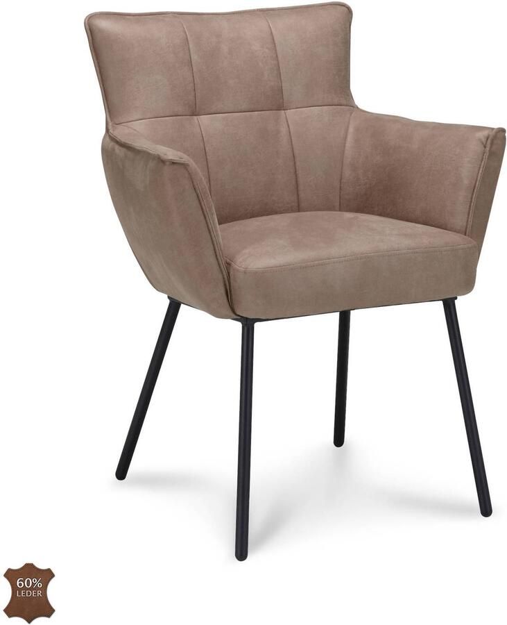 Wehkamp Home Armstoel met wielen Nea (set van 2)