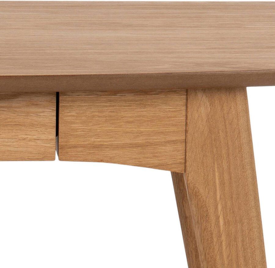 Bendt Bureau Mayra Eiken met lade 105 x 74cm Hout