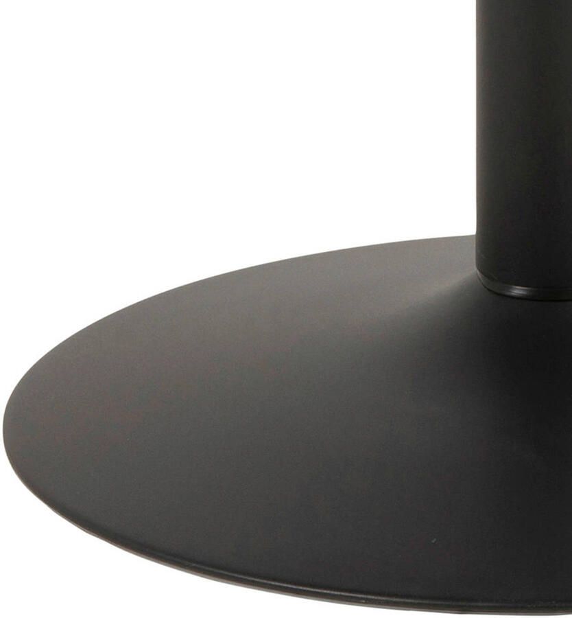 Emob Woonexpress Eettafel 110x110 Heeze Zwart MDF Zwart 74x110x110cm (hxbxd) - Foto 4