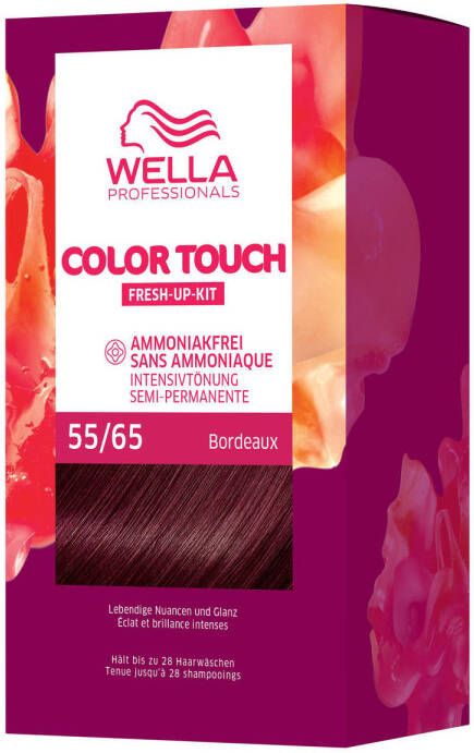 Wella Professionals Color Touch Vibrant Reds haarkleuring 55 65 Bordeaux 130 ml