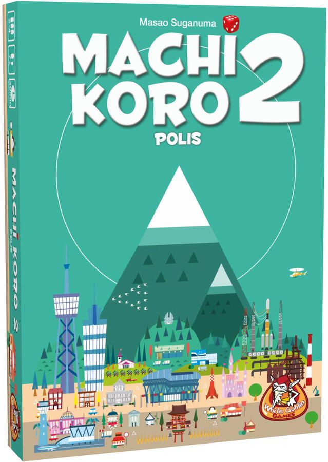 White Goblin Games Machi Koro 2: Polis! dobbelspel