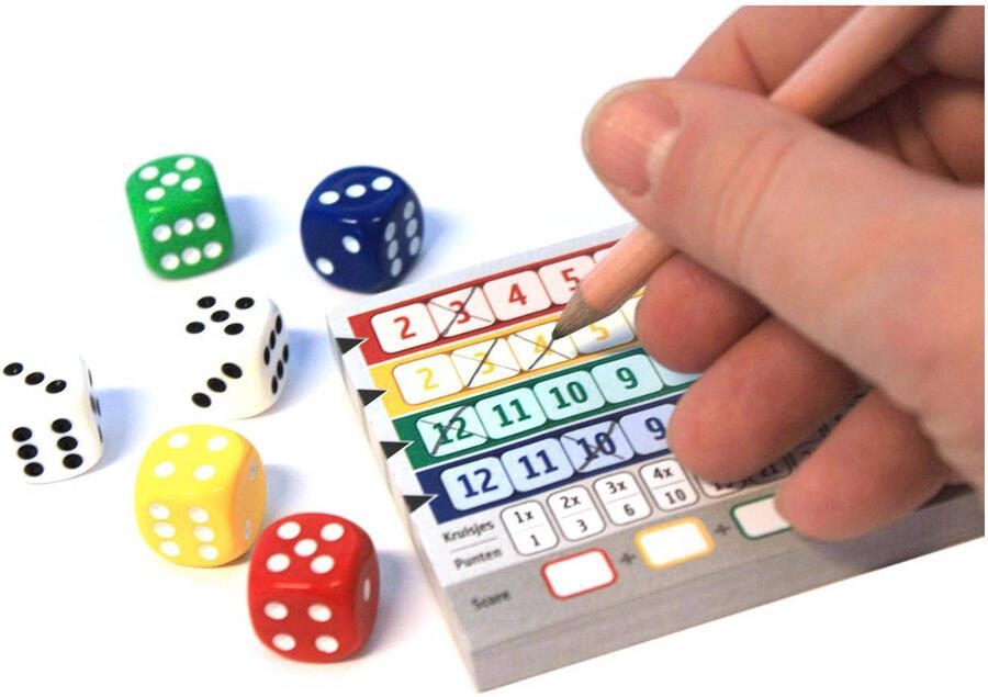 White Goblin Games Qwixx Blocks Dobbelspel 2 Scoreblocks Uitbreiding - Foto 2