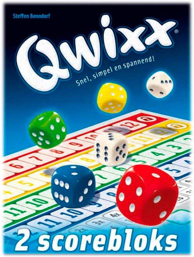 White Goblin Games Qwixx Blocks Dobbelspel 2 Scoreblocks Uitbreiding - Foto 3