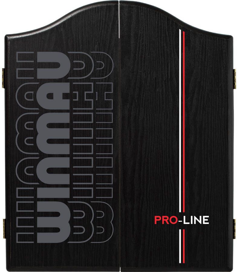 Winmau dartkabinet Pro-Line zwart Dartkabinet Pro-Line (zwart)