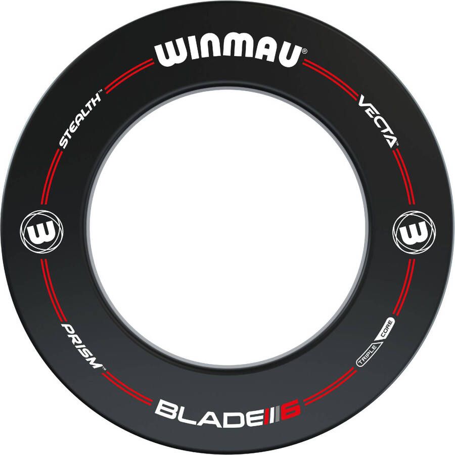 Winmau catchring Pro-Line zwart Pro-Line catchring (zwart)