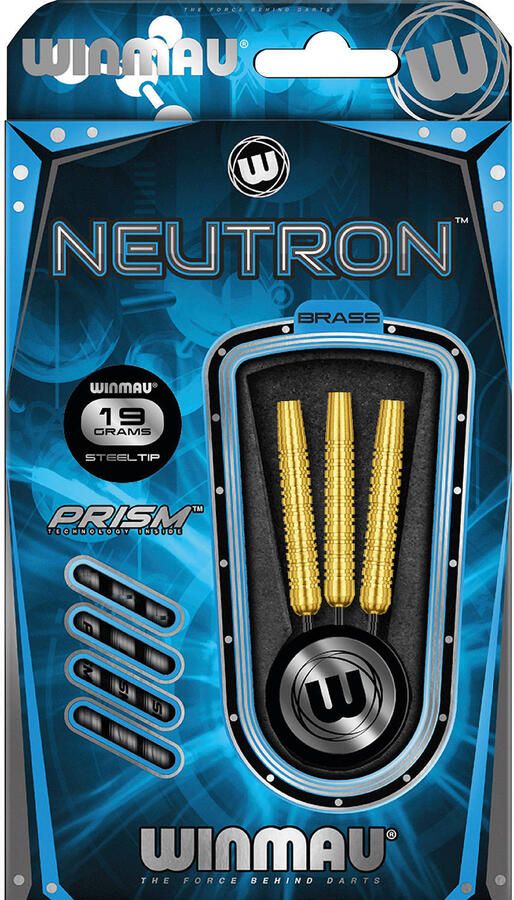 Winmau Neutron brass steeltip dartpijlen