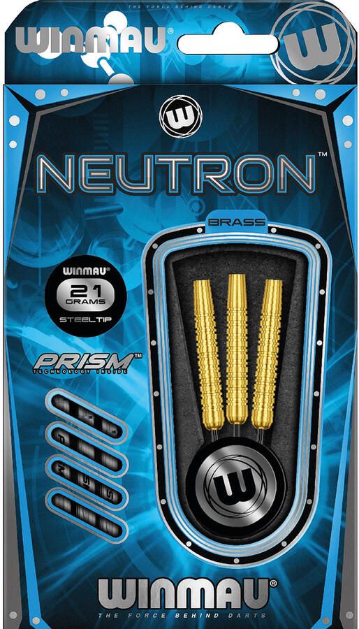 Winmau Neutron brass steeltip dartpijlen