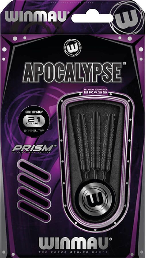 Winmau Apocalypse brass steeltip dartpijlen