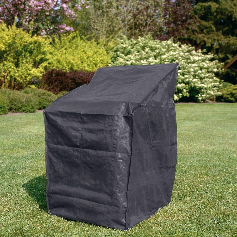 Outdoor Covers Hoes voor stapelstoelen antraciet 88-128x66x66 cm Leen Bakker - Foto 4