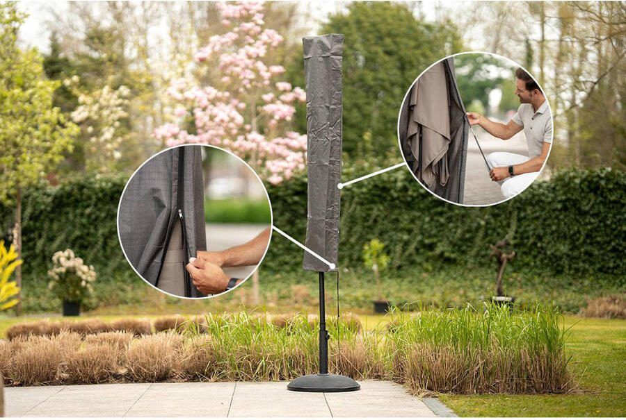 Winza Outdoor Covers Premium beschermhoes parasol tot 4 meter Afmeting : 220x40 cm - Foto 7