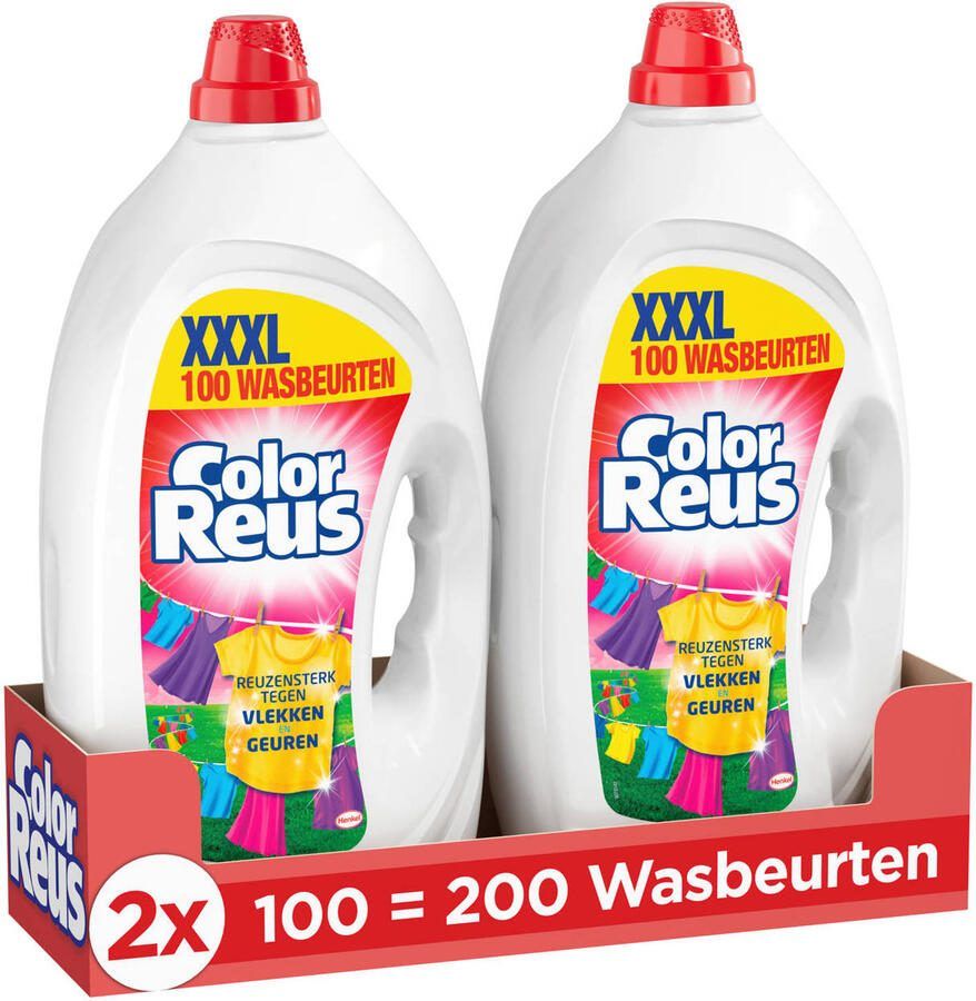 Witte Reus Gel 4.5L 2 x 100 wasbeurten 200 wasbeurten