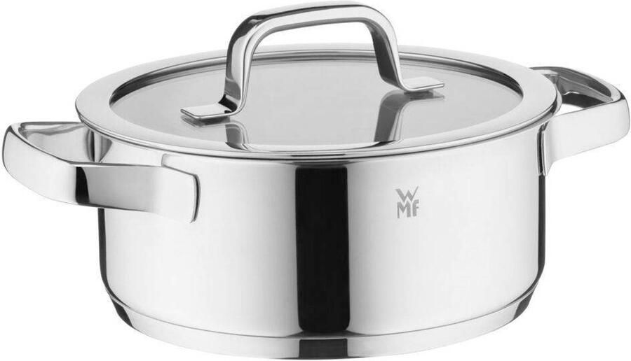 WMF Pannenset Compact Cuisine 5 Delig Kookpan ø 16 20 en 20 cm en Steelpan ø 14 cm - Foto 2