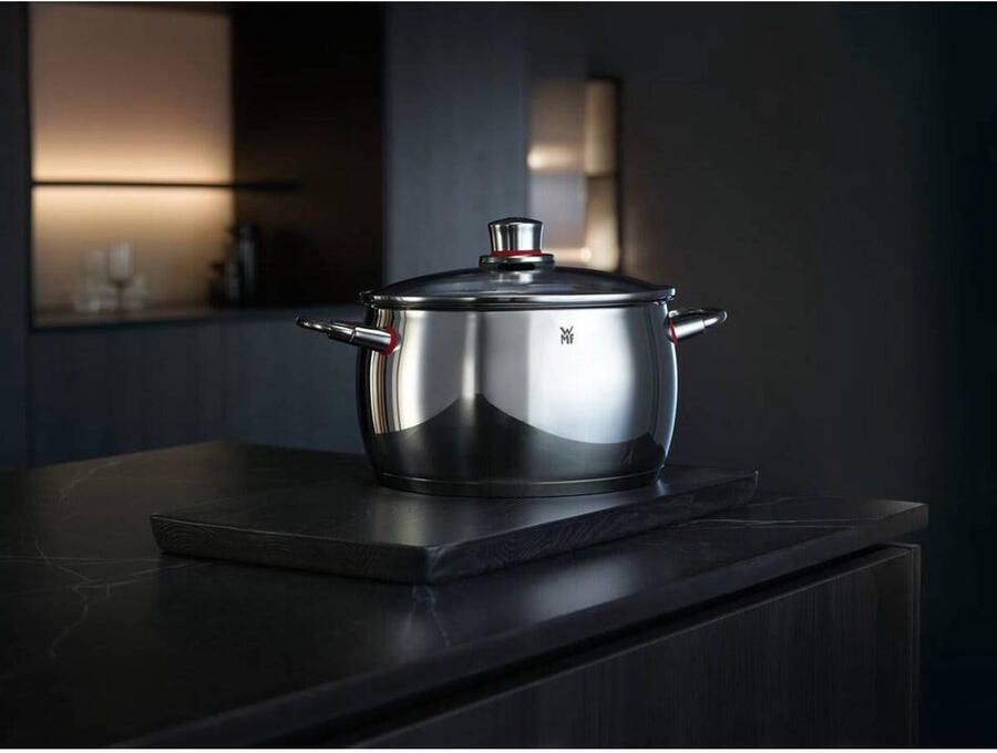 WMF Pannenset Quality One RVS 5 Delig Kookpan ø 16 20 en 24 cm en Steelpan ø 16 cm - Foto 3