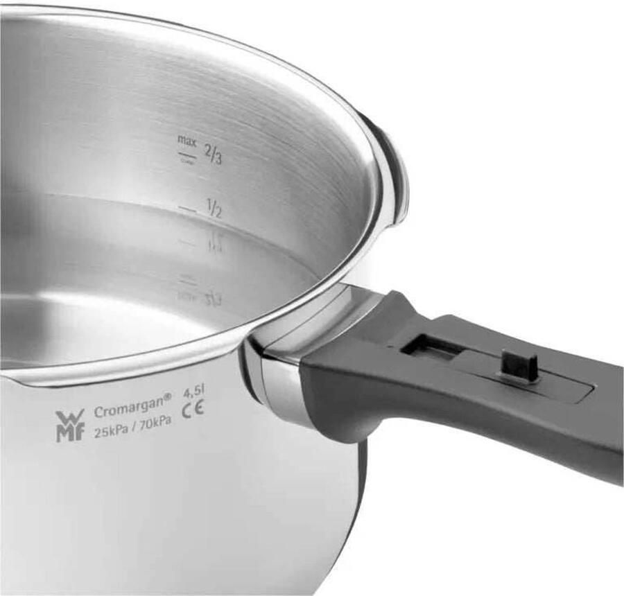 WMF Perfect Plus Snelkookpan 2.5L 18 cm met Vlambeveiliging - Foto 4