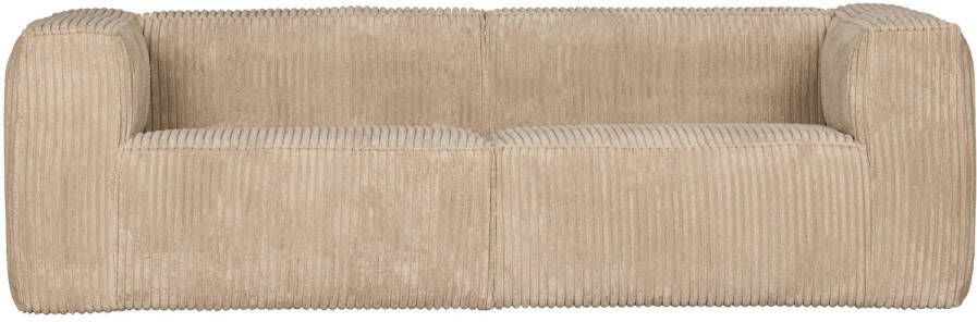 WOOOD | Bean 3 5-zitsbank Grove Ribstof Travertin | Zitmeubels woonkamer | 3 5-zitsbank - Foto 3