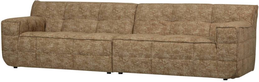 WOOOD 4-zitsbank Sofa Timor vrijstaand met chenille gevoerd h 81 cm x b 297 cm - Foto 3