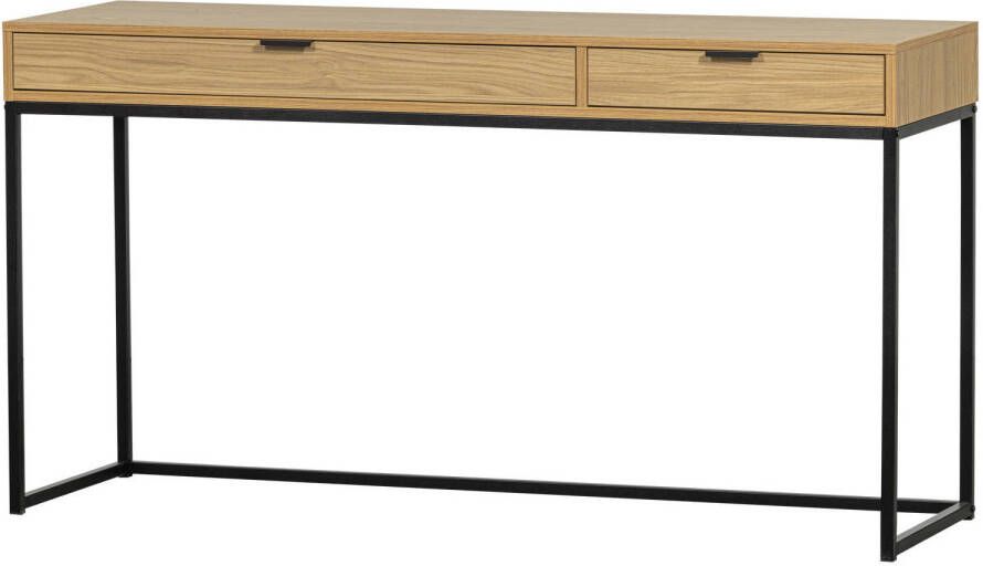 WOOOD | Silas bureau eiken melamine | Woonkamertafels | Bureau - Foto 6